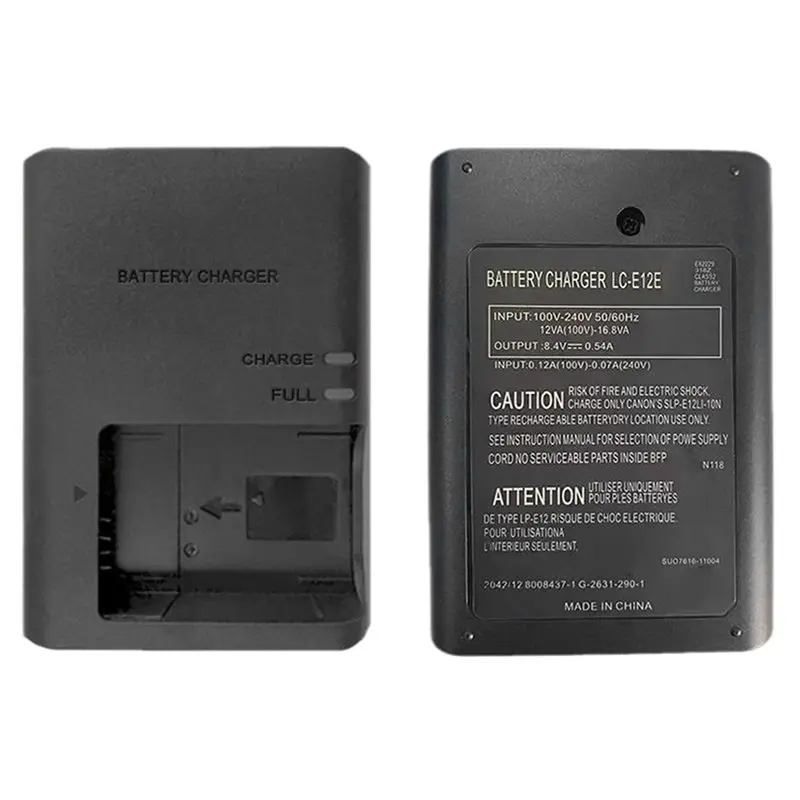 【PUBLICITY】EOS-M EOS-M EOS-M200 M50 M50II M10 M100 100D Rebel SL1 Kiss X7 Compatible For Canon LP-E12 LPE12 Battery LC-E