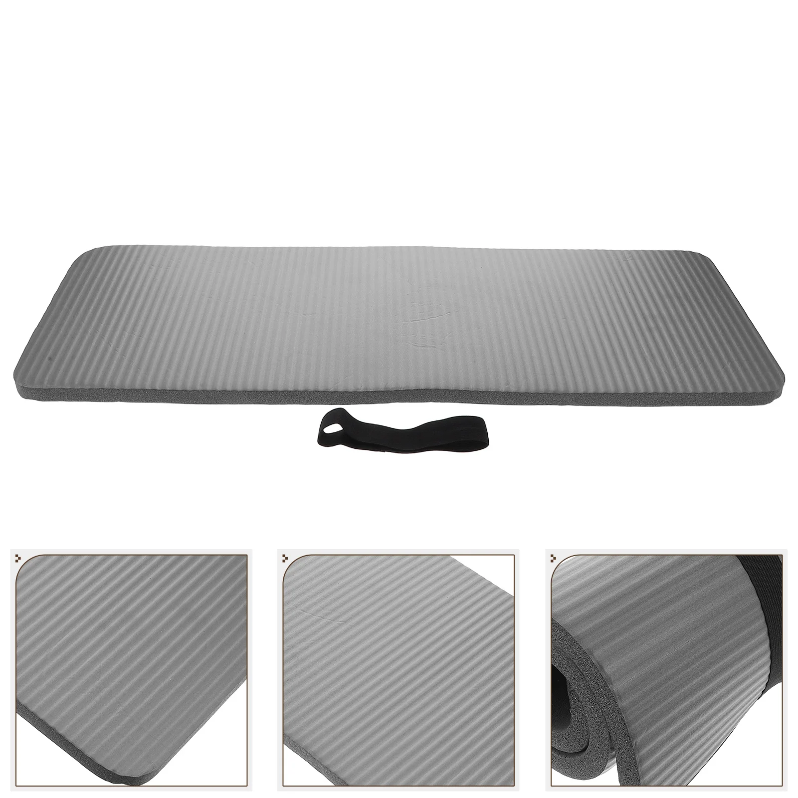 

Yoga Knee Support Mat Thick Non-Slip Rubber Padding For Elbows Wrists Knees Shock Absorbing Fitness Exercise Cushion For