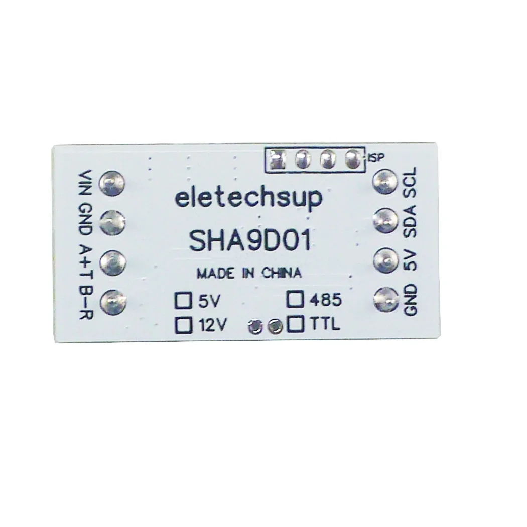 Industrial Temperature & Humidity SHT30 Sensor Adapter Board RS485 TTL Modbus Rtu Analog Remote IO SHA9D01 Module HMI PLC Expand