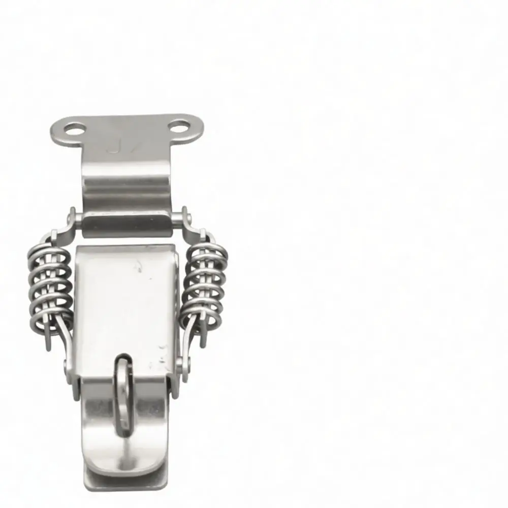 Industrial Grade 304 Stainless Steel Toggle Latch Double Spring Loaded Flat Design Toolbox Case Hardware Fastener