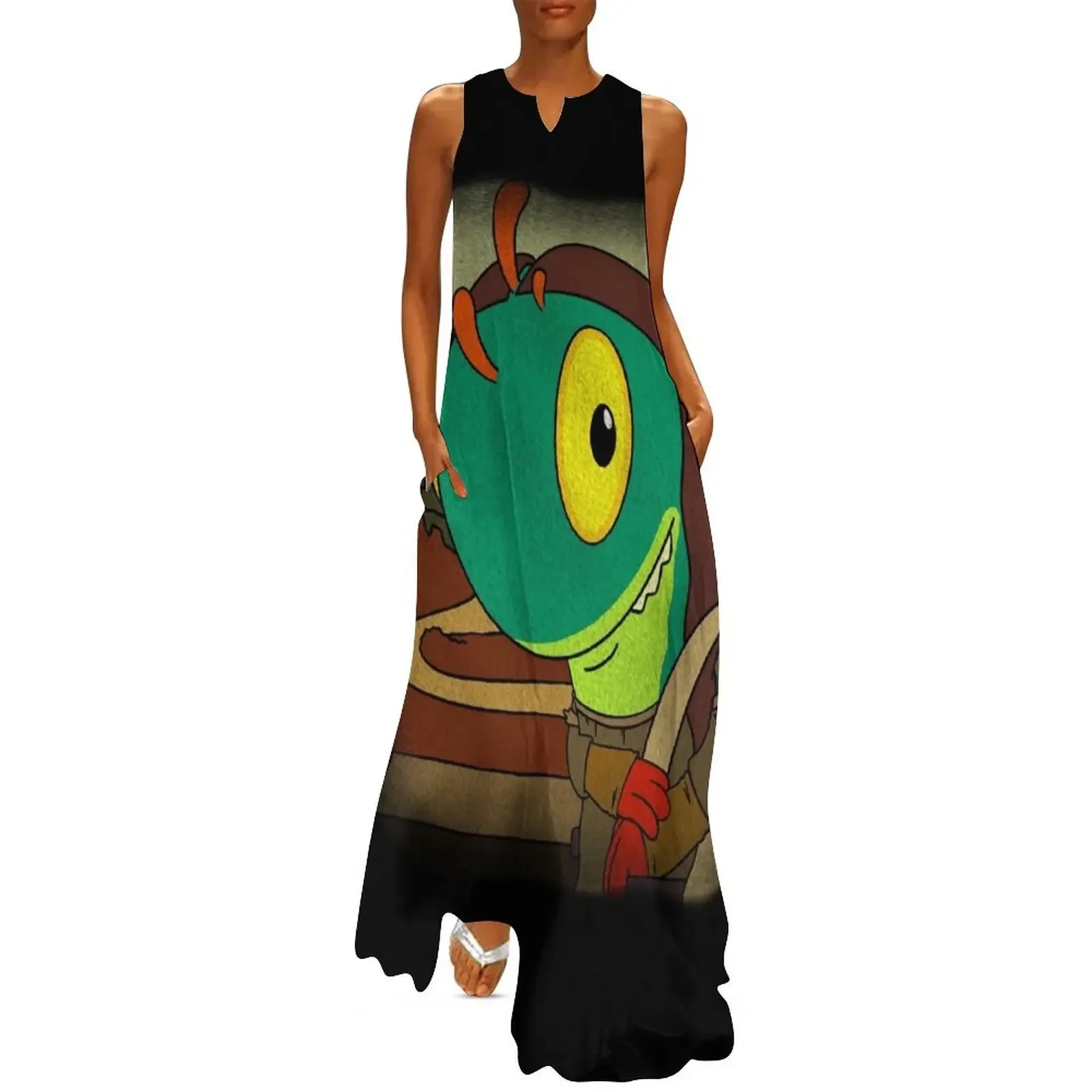 

Murloca Lisa Long Dress sexy short dresses daring Women's clothing Prom gown Dress