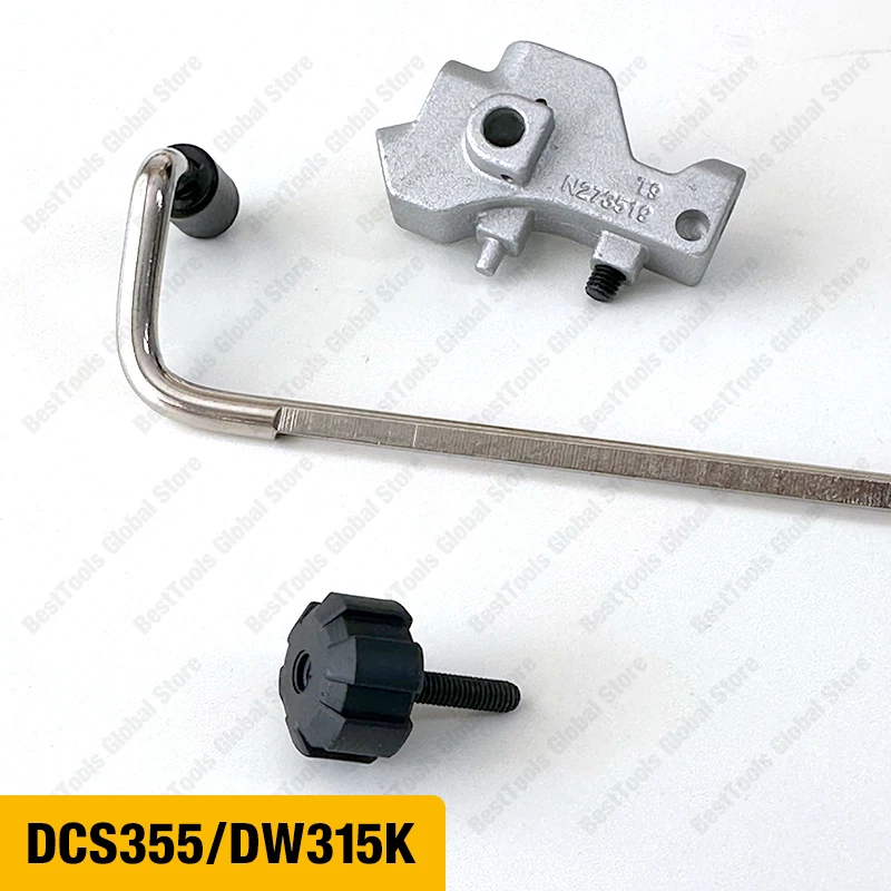 Block Assembly Depth Guide Knob Replace for Dewalt N275341 N275350 N278801 DCS355 DCS355D2 DWE315