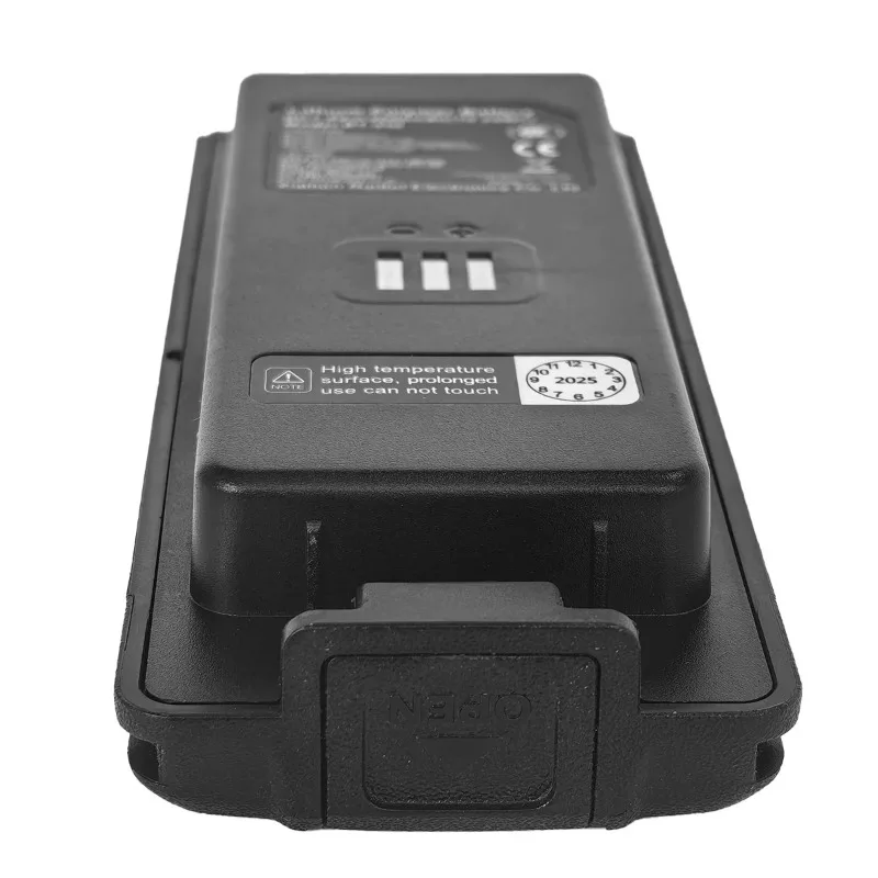 2600mAh Walkie Talkie Li-ion Battery Pack for Radtel RT-950 RT-950Pro Support Tyue-c Charging Two Way Ham Radio