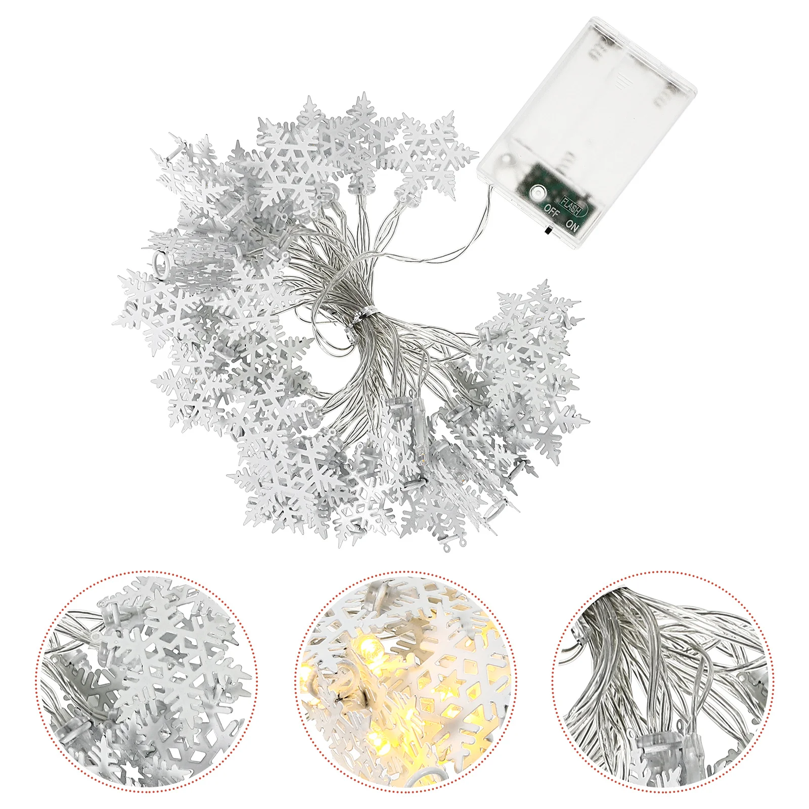 

1Pcs Xmas Tree Light String Lamp Decor LED Warm Light for Home Garden Party Indoor Holiday Decoration