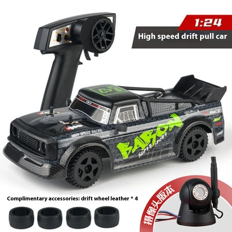 مقياس 1:24 سيارات RC موديل 2.4 جيجا هرتز RTR مع كاميرا WiFi FPV HD وESP LED ضوء لعبة التحكم عن بعد الكهربائية للأطفال والأولاد هدية