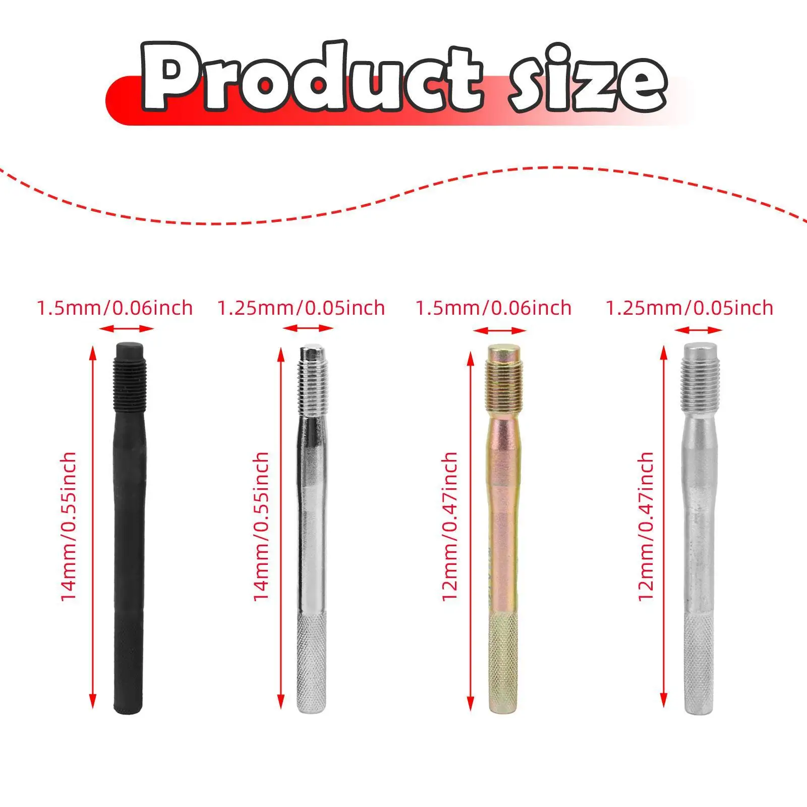 

Wheel Hanger Alignment Pin Guide Studs Tire Mounting Tool for Professional Car Service Garage