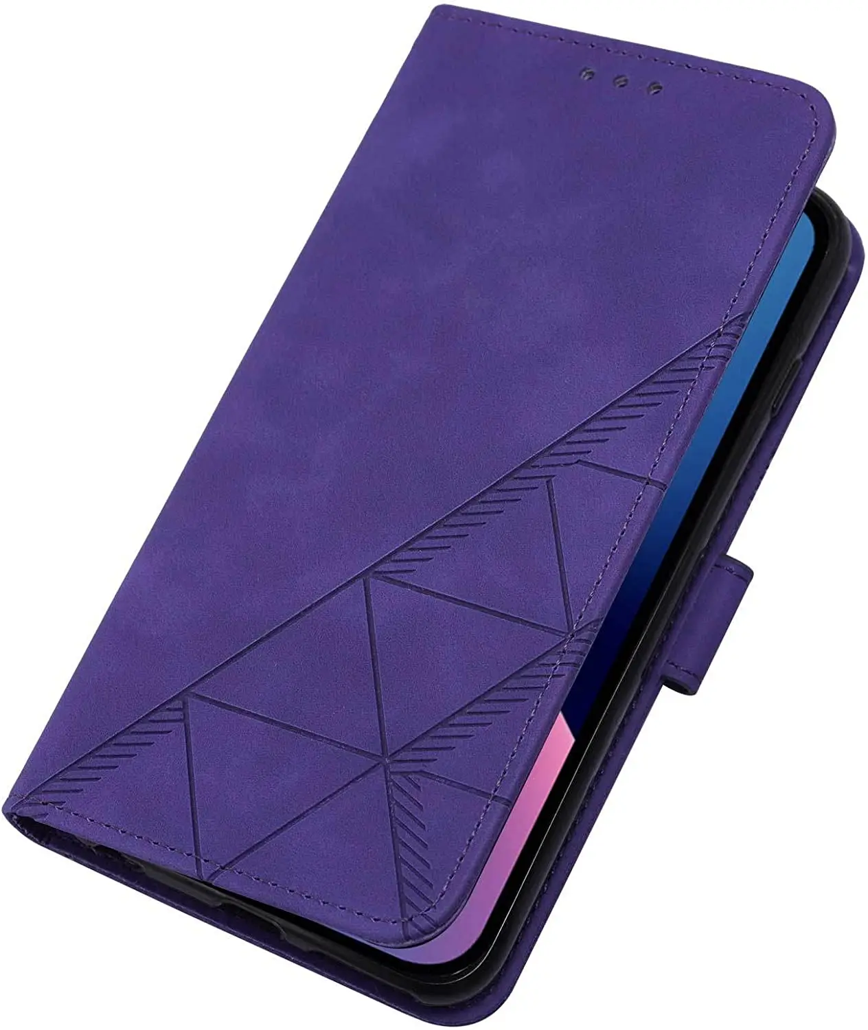 Wallet Case for iPhone14 Leather Case Book Folding Flip Case with Credit Card Holder Magnetic Closure Shockproof Protective Case