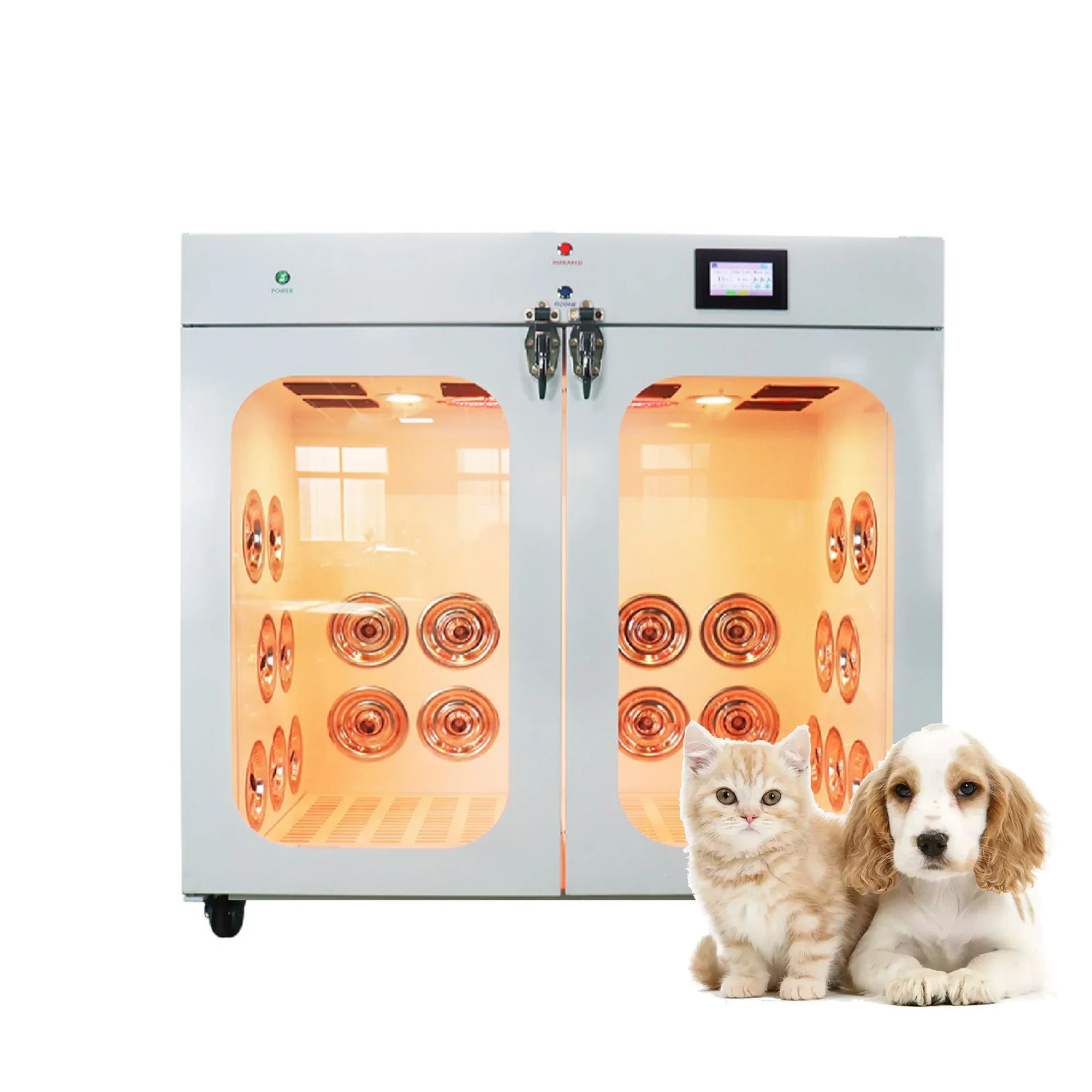 

Сушилка для домашних питомцев, салонный аппарат для ухода за кошками и собаками с инфракрасным излучением