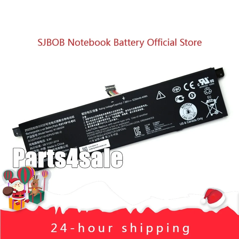 2025 New  R13B01W R13B02W 39Wh Battery for Xiaomi Mi Air 13.3