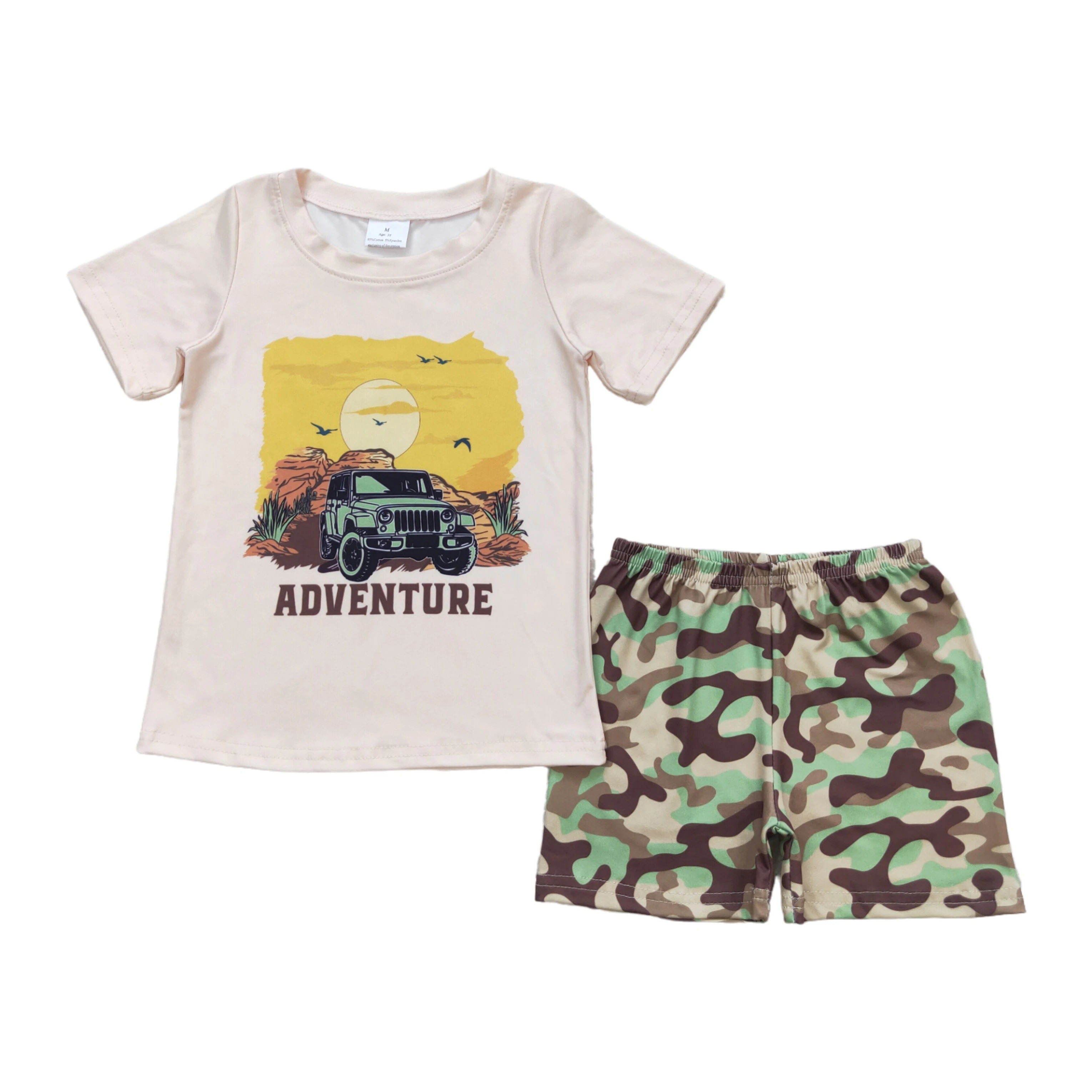 

New Fashion Baby Boys Clothes Summer Camo Short Sleeve Tee Shirts Tops Shorts Sets Boutique Kids Designer Clothes Boys Outfits