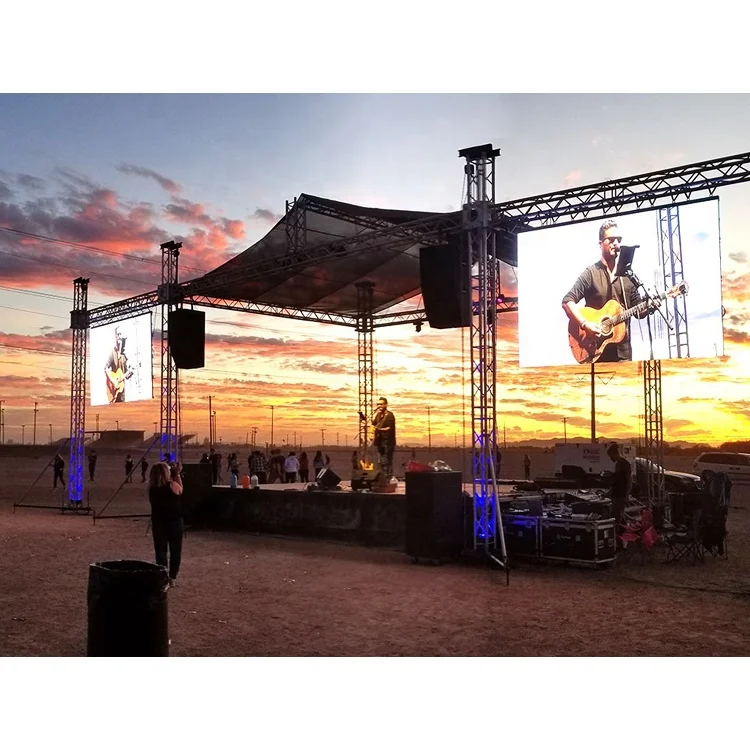 【High Quality】7680Hz High Refresh Rate P2.604 Outdoor Rental LED Display IP65 Waterproof Stage Backdrop LED Video Wall For Event