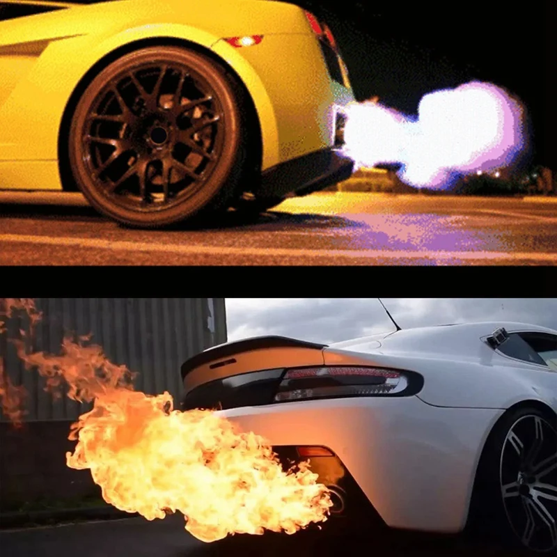 Racing Power Builder Type Flame Kits Car Exhaust Flame Thrower Kit Car Ignition Rev Limiter Launch Control