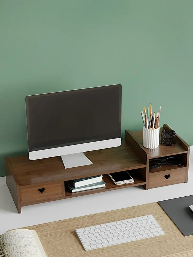 Настольный компьютер, кронштейн для монитора, кронштейн для защиты шеи, офисная подставка для дисплея, основание высоты