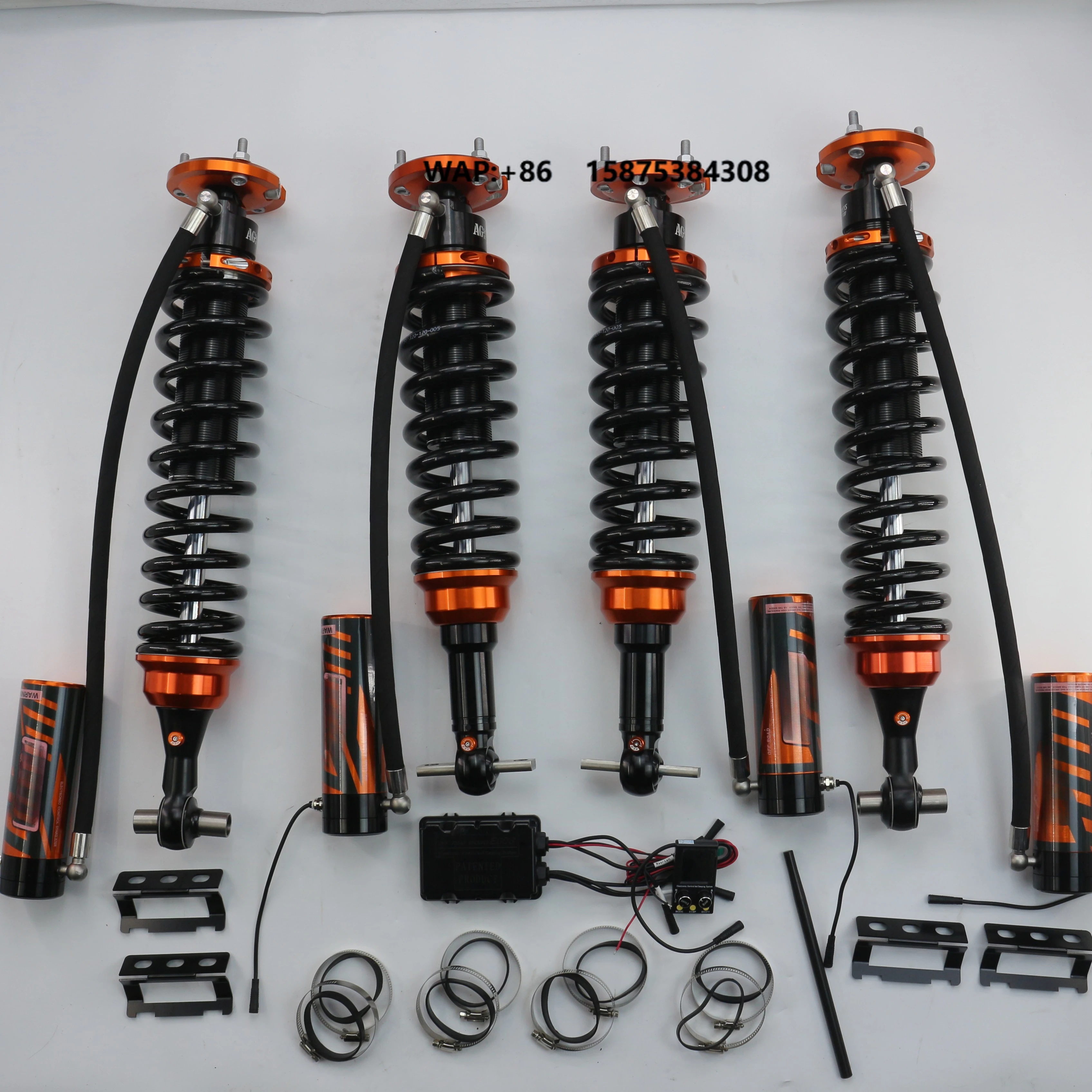 New Bronco Wired Electronic Controlled Compression Rebound Suspension High-performance Lift-adjustable Nitrogen Shock Absorber