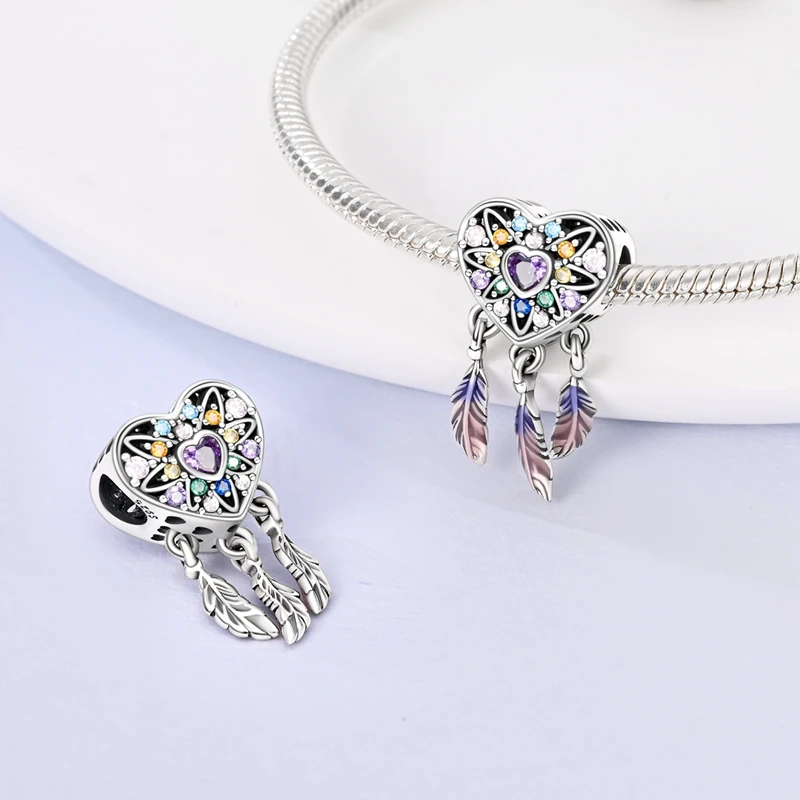 925 Sterling Silber Rosa Serie Charms Fliege Mädchen Kuchen Prinzessin Perlen Anhänger Fit Original Armband DIY Schmuck Geschenk Für Frau – Detail 20