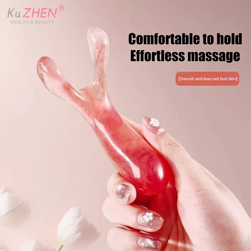 1/2 個タコの形をした頭の経絡経穴マッサージコーム広歯頭皮コーム背中首と背中の手動ディープマッサージツール