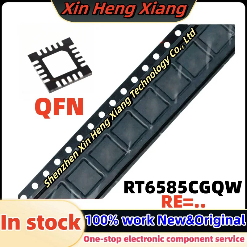 (2-5pcs)RT6585CGQW RT6585C For Code : ( RE=6H RE=.. ) QFN-20 Chipset