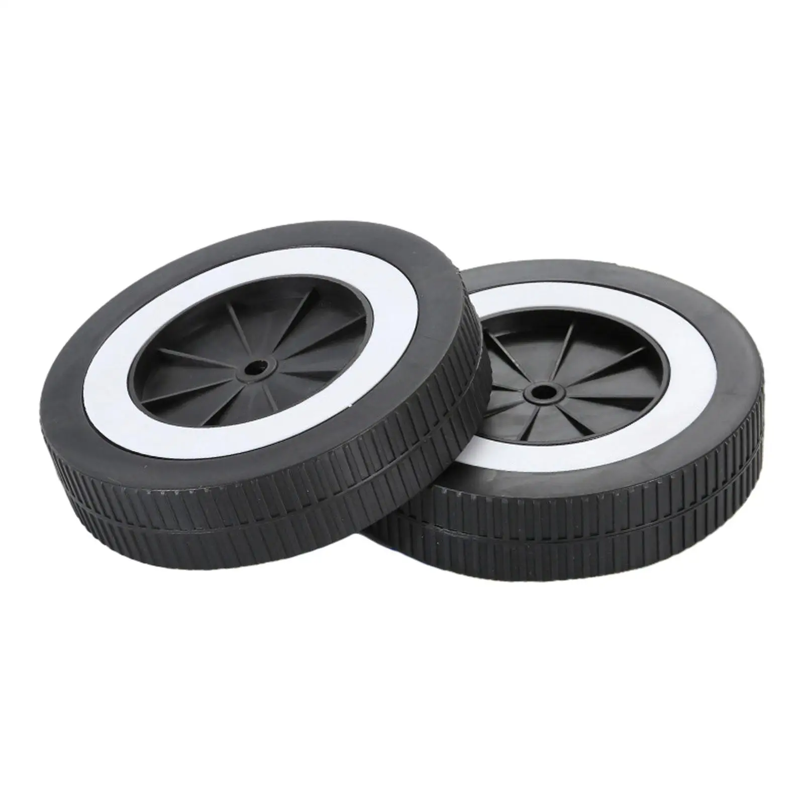 2 Pieces Grill Wheels Dustproof Hand Truck Tires for Dining Outdoor Fittings