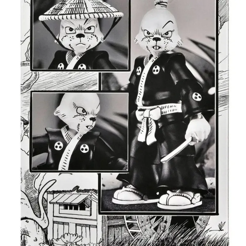 متوفر في المخزون سلاحف النينجا الأصلية حكاية Usagi Yojimbo أنيمي الشكل نسخة أحادية اللون Yojimbo لعب الاطفال هدية