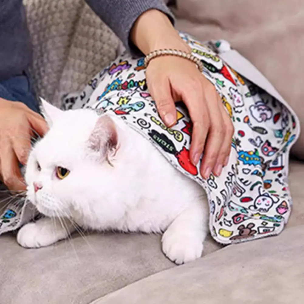 Cat Grooming Wrap Anti-Scratch Anti-Escape Multifunctional Pet Tool Pet Accessories