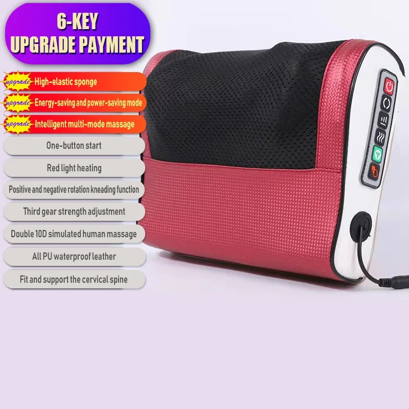 

Electric Pillow Massage Neck Massager Multifunctional Massage Pillow Device Neck Health Massager Relax Pillow Massager