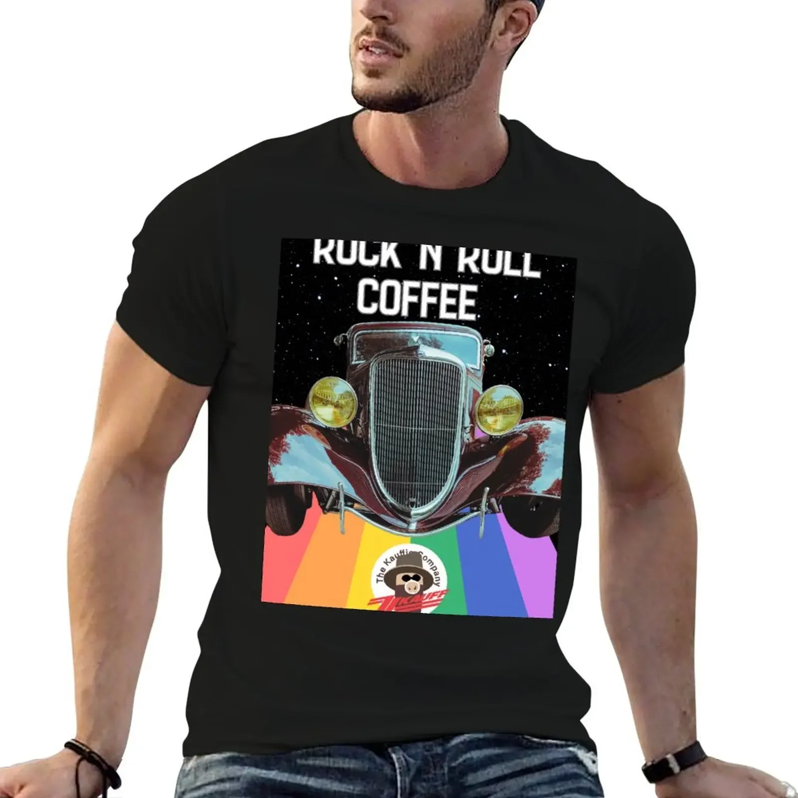 

ZZ Kauff T-Shirt plus sizes plain men t shirts high quality