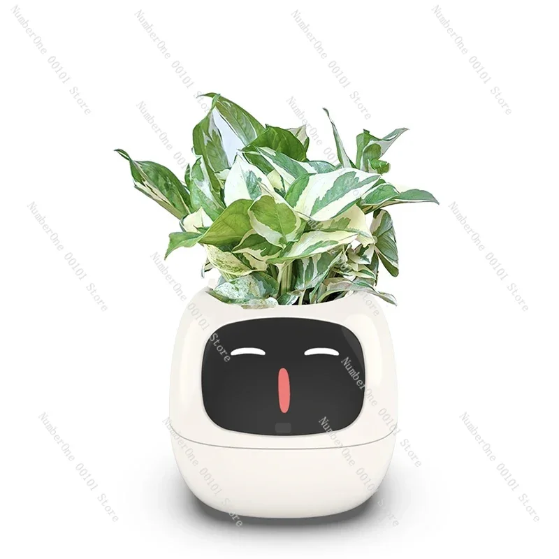 Home Garden Flower Pots Creative interaction mini smart garden indoor Smart flower planter APP Internet control Flowerpot