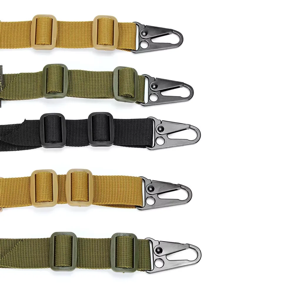 Tactical Hunting Quick Adjustable MK2 Rifle Sling Strap Shooting 2 Points Padded Gun Sling Shoulder Strap