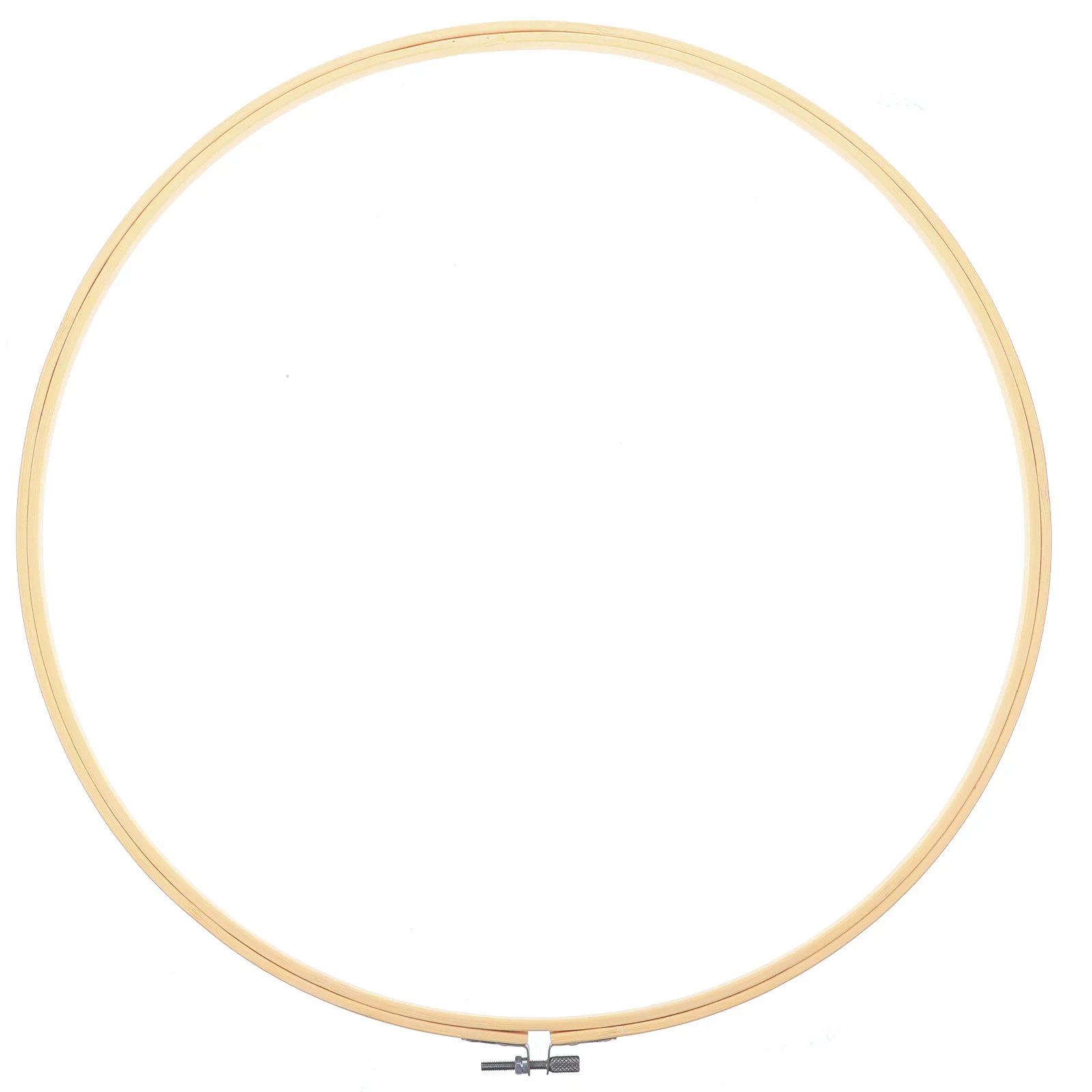 

1Pcs 40Cm Bamboo Embroidery Ring Frame Perfect for DIY Needlecrafts Cross Stitch Display Mount Craft Lovers Gift Idea