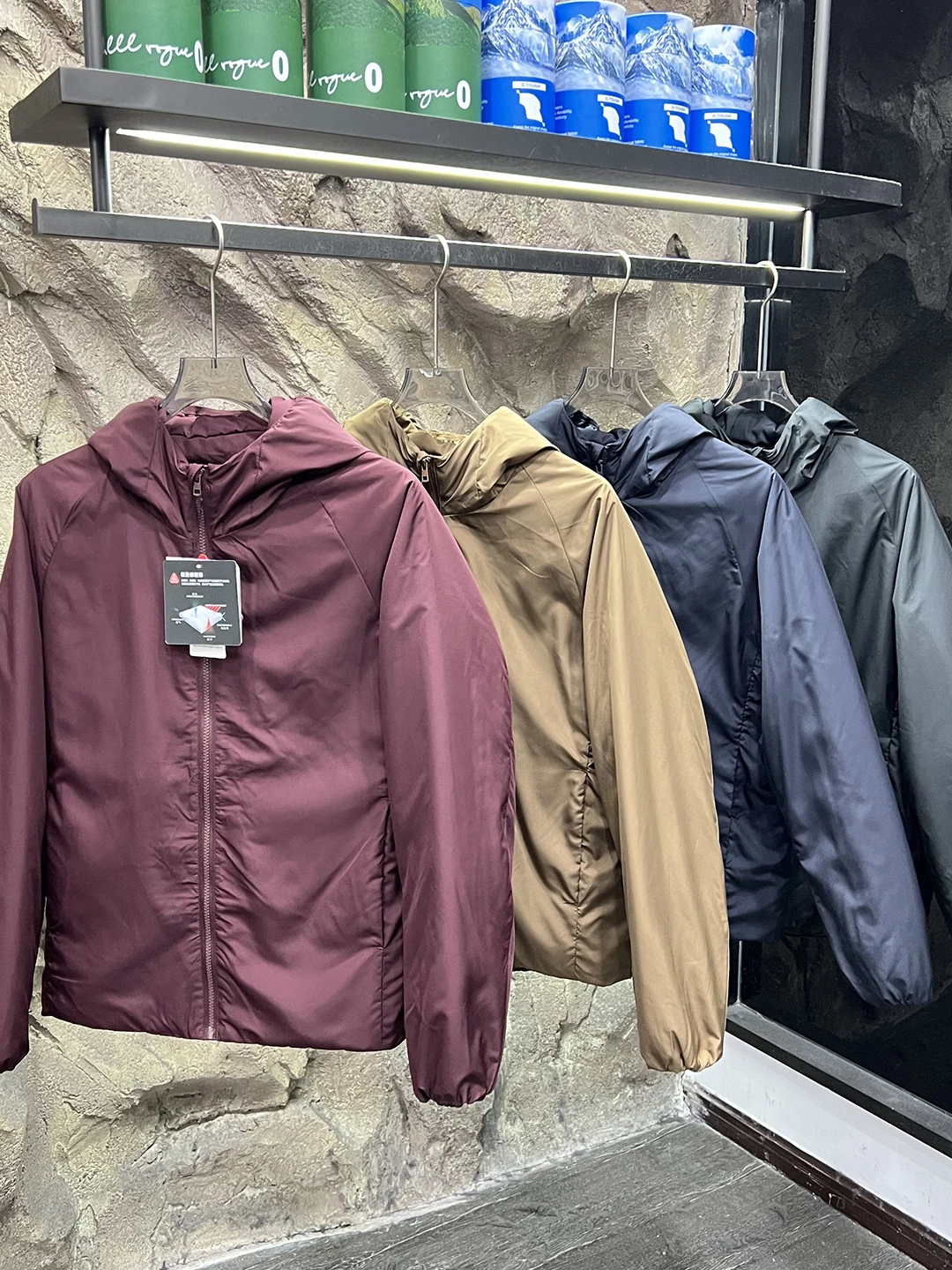 سترة بغطاء للرأس من القطن المقاوم للماء في الهواء الطلق للرجال والنساء للشتاء الدافئ من Jaet تناسب طويلة #5