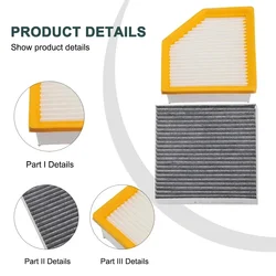 FILTER AIR FILTER 16546-6RA0A 27277-6RC0A AIR FILTER & CABIN AIR FILTER CABIN AIR FILTER For Nissan Rogue 2021-2023