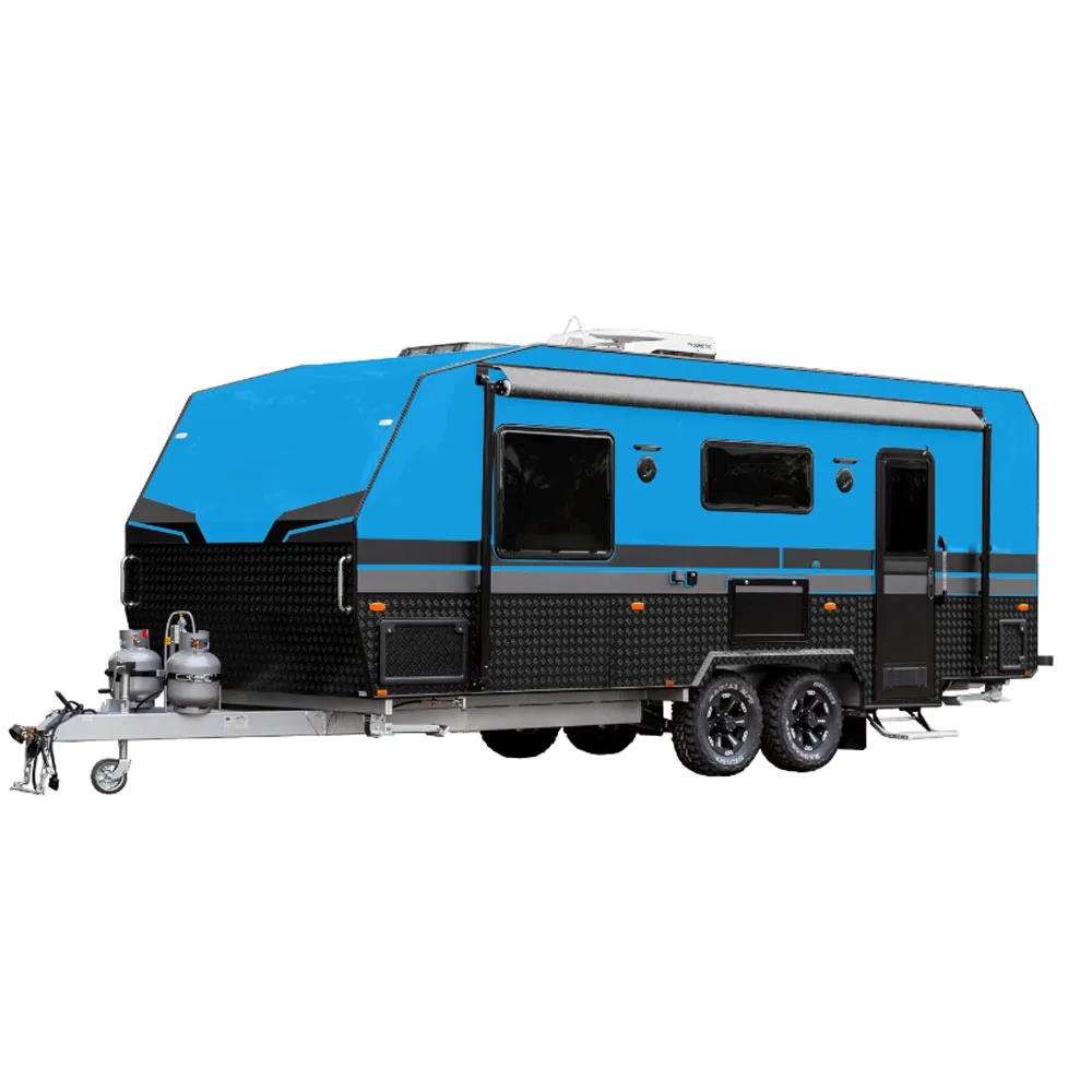 2019 New Kinlife Small Lightweight Aluminum Travel Trailer Frames Caravan