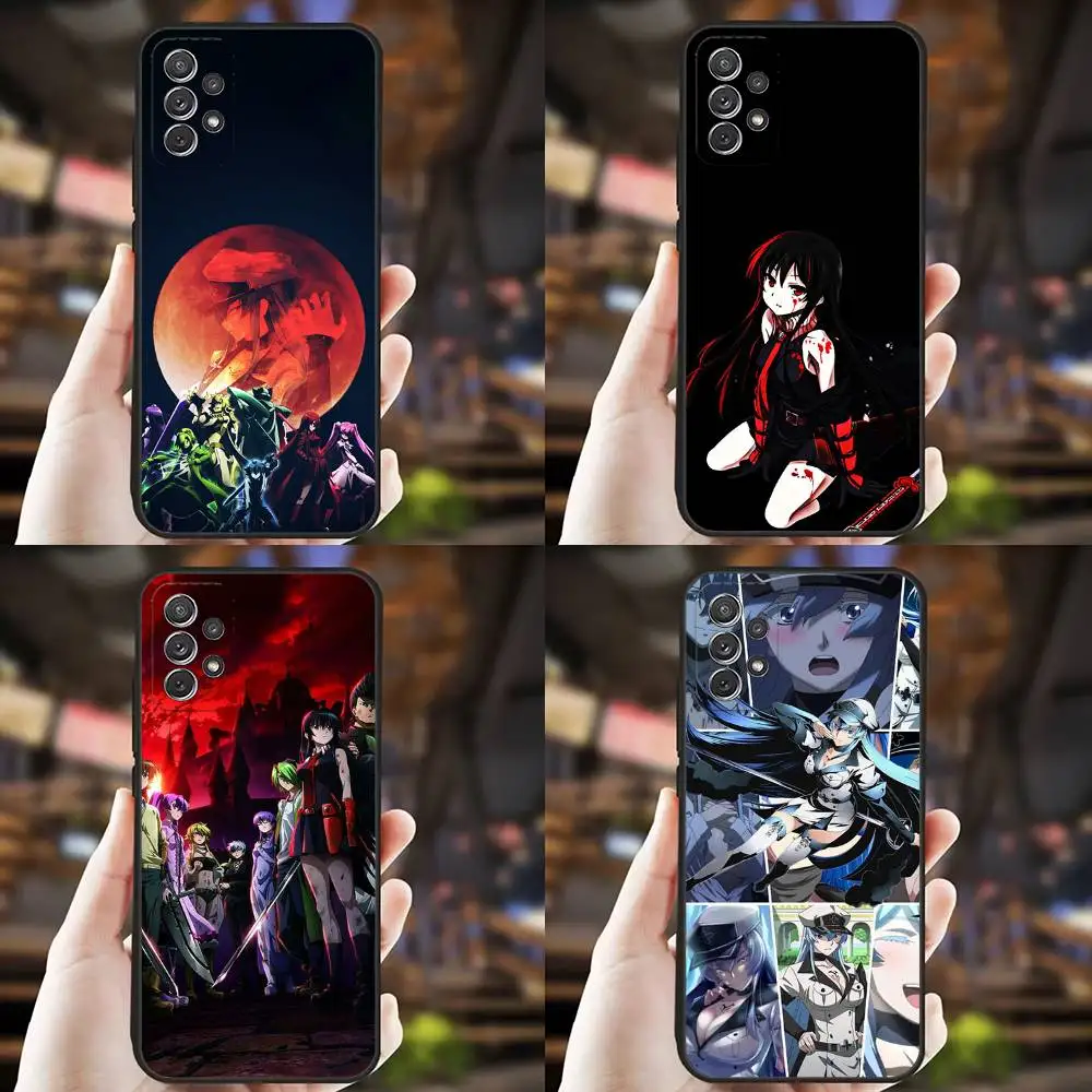 

Anime Akame Ga Kill Phone Case For Samsung S25,S24,S21,S22,S23,S30,Ultra,S20,Plus,Fe,Lite,Note,10,9,5G Black Cover