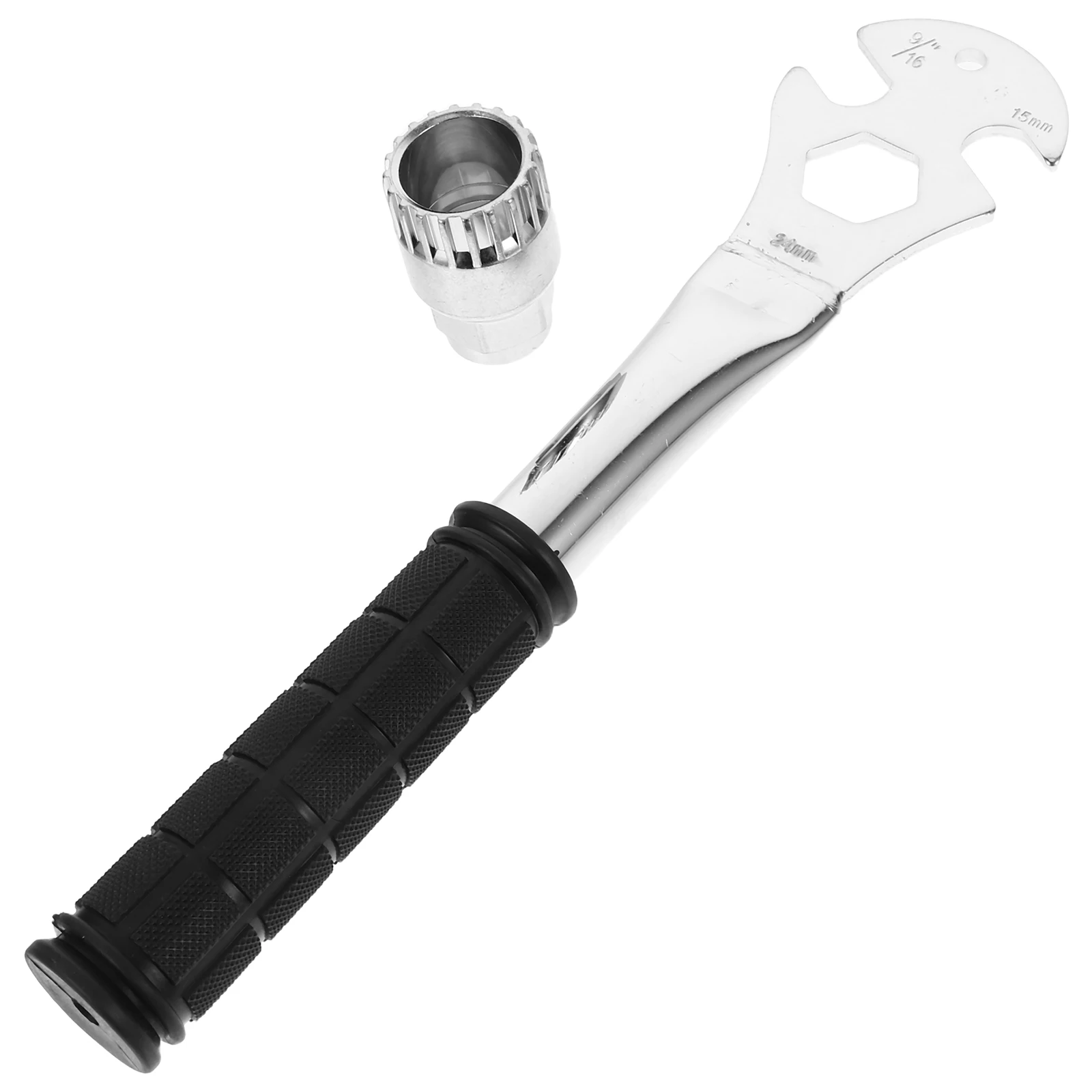 

1PC Bottom Bracket Tool Carbon Steel Crank Removal Wrench for Mountain Road Bike Pedal Spanner Repair Tools Lightweight