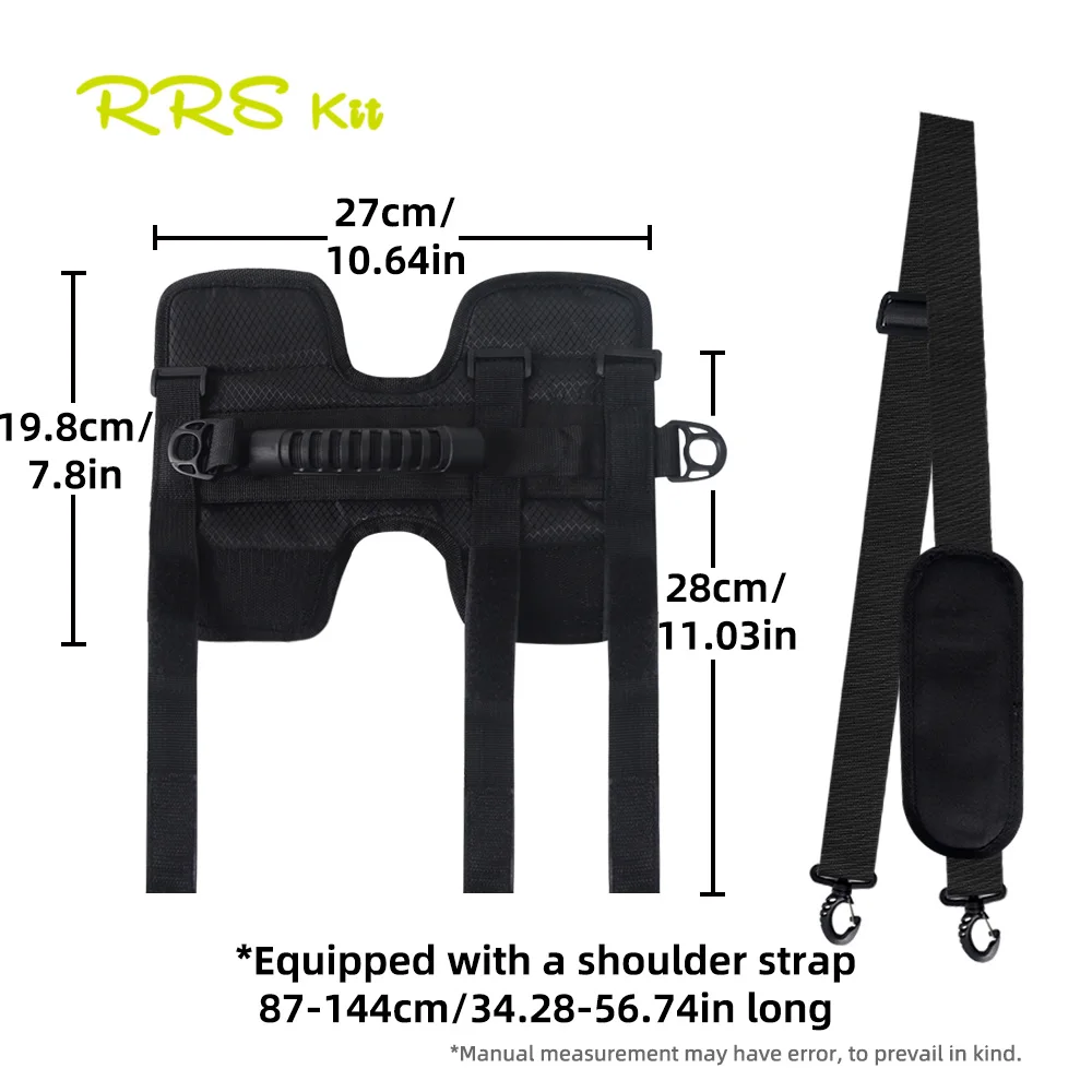 RRSKIT Folding Bicycle Carrier Handle Hand Grip For Brompton Cycling Bike Frame Carry Shoulder Strap Bicycle Accessories