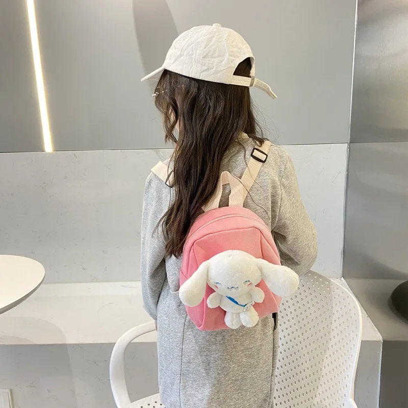 

Новый Школьный Рюкзак Sanrio Cinnamoroll Babycinnamoroll, вместительный Повседневный и легкий рюкзак на плечо с мультяшными персонажами