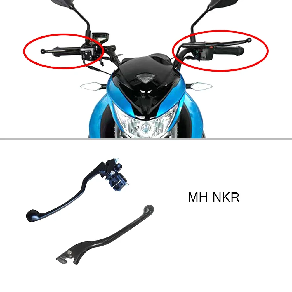 

New Fit MH NKR Motorcycle Original Accessories Left Right Handle Brake Lever For MH NKR125 NKR 125