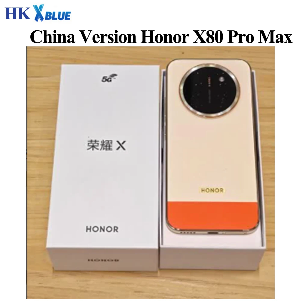 Honor X80 Pro Max 11000mAh 90W SuperCharge Magic OS 10 Screen 6.8 Inch 120Hz AMOLED 50MP OIS Snapdragon 6 Gen 5 NFC OTA Update