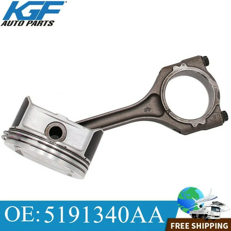 

For Jeep Compass Patriot caliber Avenger's Journey 200 2.4L connecting rod piston 5191340AA