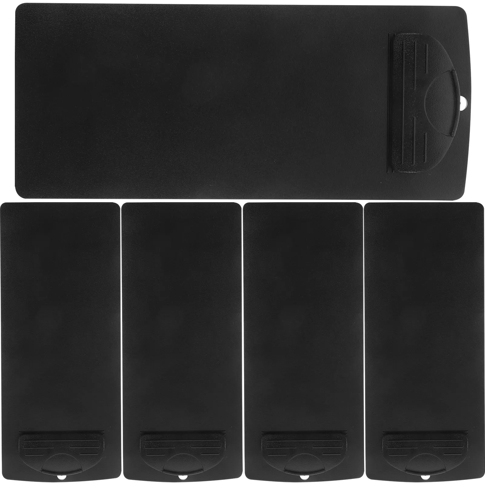 

Набор из 5 прочных маленьких планшетов-клипбордов для меню, счетов, документов, с зажимами для бумаг, портативные офисные принадлежности