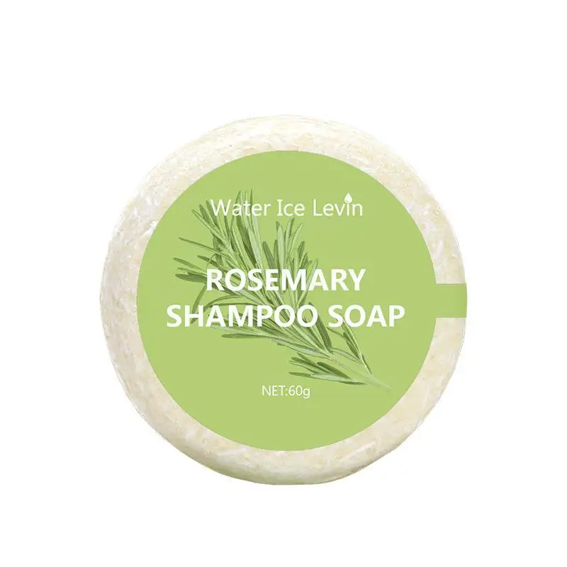 Organic Rosemary Shampoo Bar for Hair Growth Oil Control Moisturizing Non-Irritating for All Hair Types Home Use