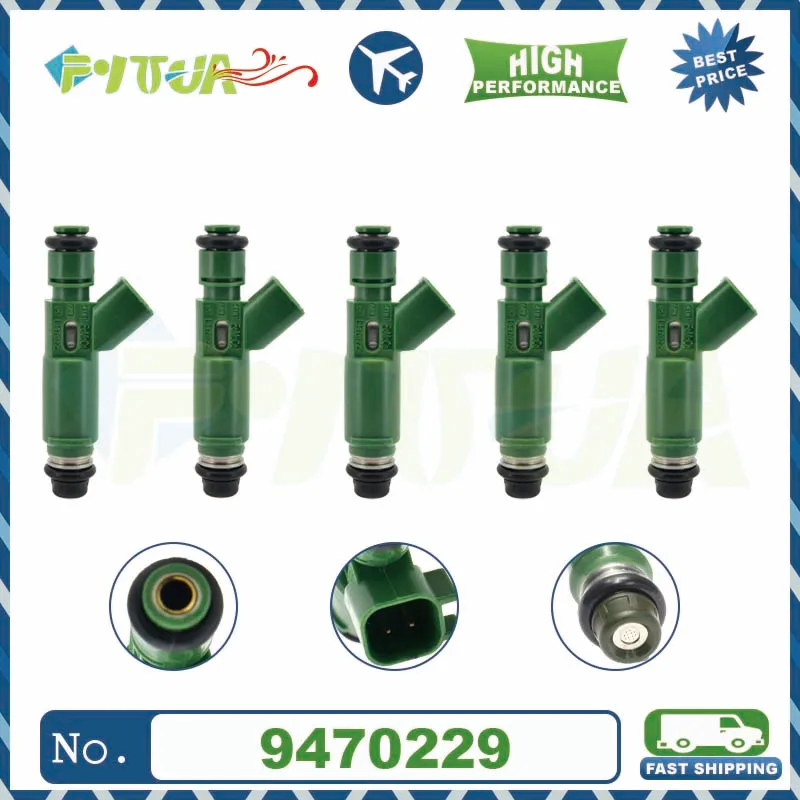 

5pcs Fuel injector 9470229 For Volvo 2001-2005 S60 2001-2007 V70 2.4L