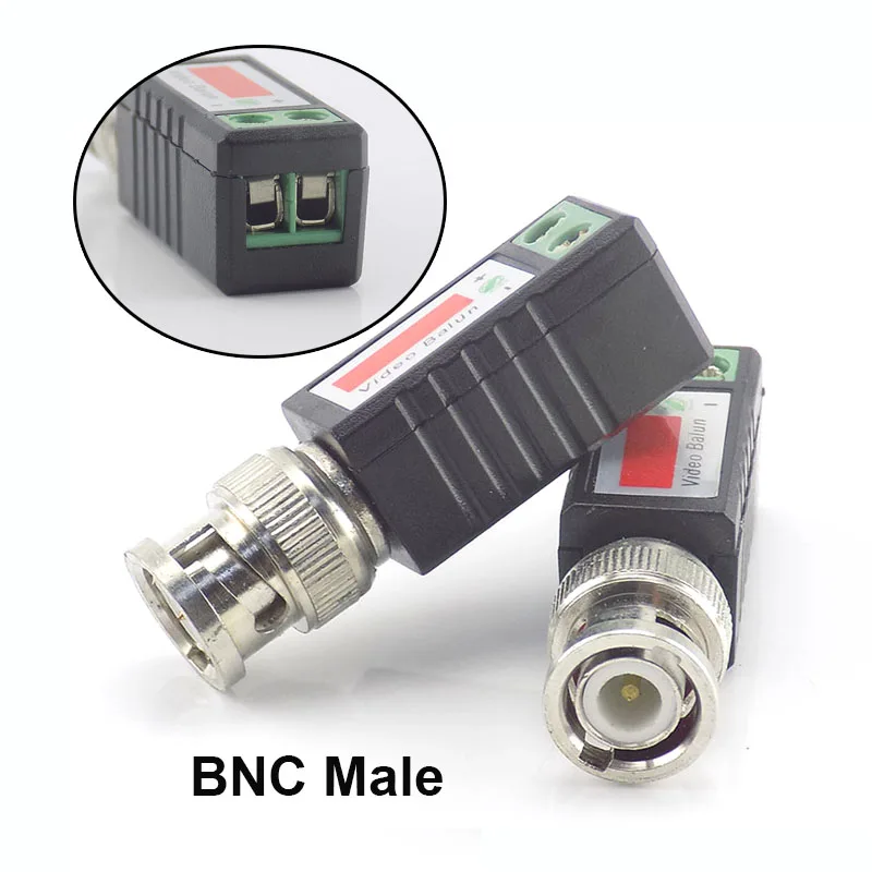 

10 пар CCTV video balun витой пассивный трансивер BNC Коаксиальный CAT5 камера UTP кабель коаксиальный адаптер для аналоговой камеры W28