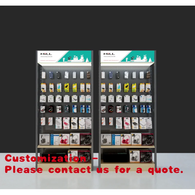 

Customize.Cheap Price Cell Phone Accessory Hook Display Rack Stand Retail Store Metal Hanging Display Stand With Hooks