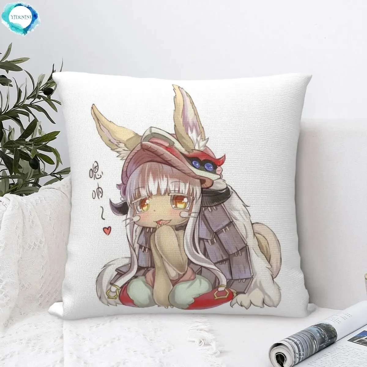 

Made In Abyss Nanachi Pillowcase Dakimakura Pillow Case Decor Cushions Cover Home Sofa Bed Bedding Bedroom Spoof