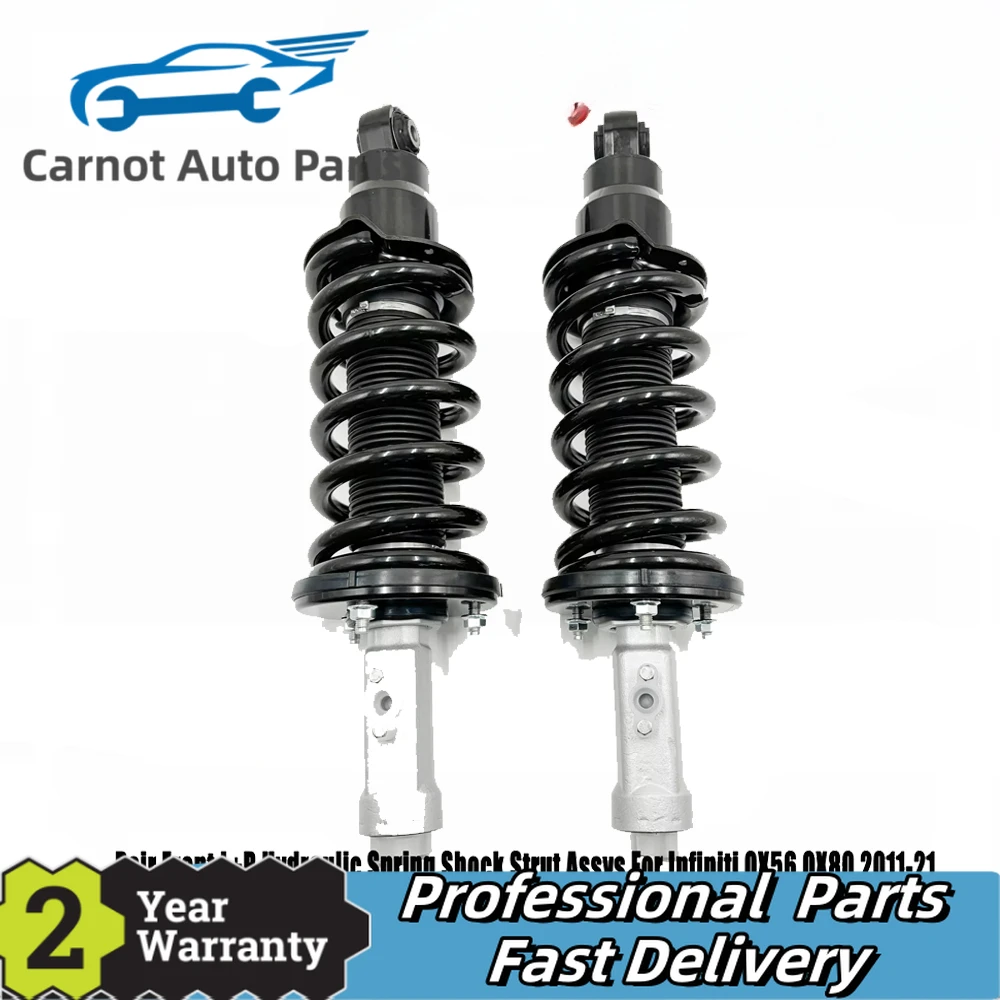 1pcs Front Hydraulic Spring Shock Strut Assys For Infiniti QX56 QX80 2011-2021 E6101-1LA7D; E61011LA7D