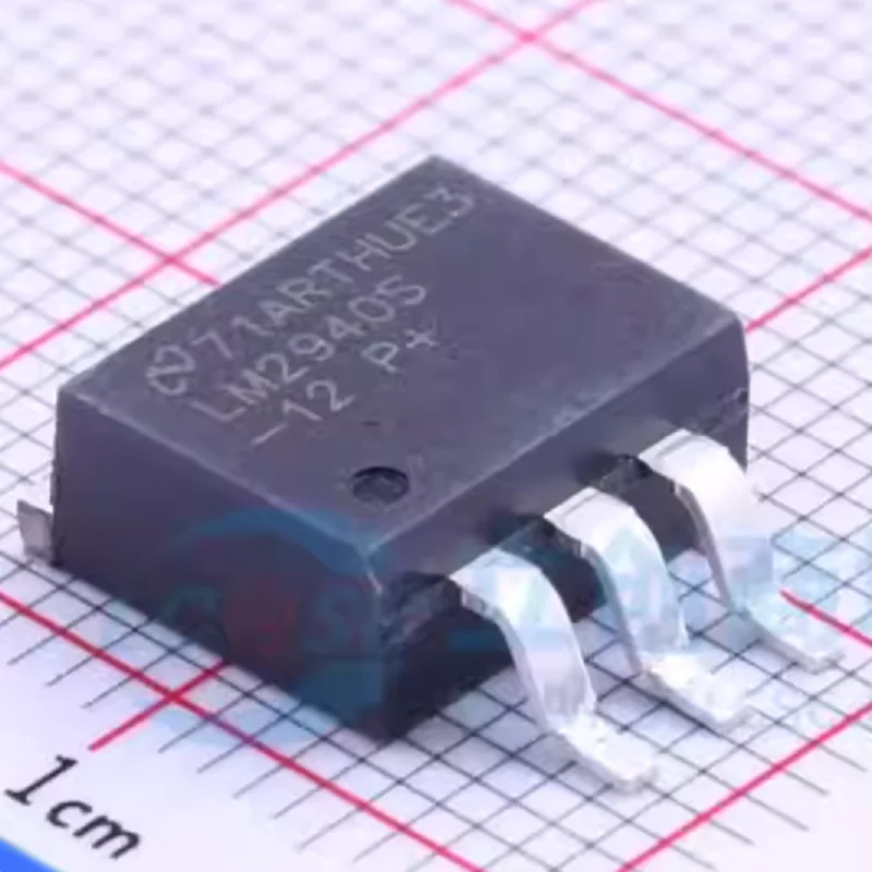Integrated Circuits (ICs) LM2940SX-12/NOPB Linear Voltage Regulator IC Positive Fixed 1 Output 1A TO-263 (DDPAK-3)