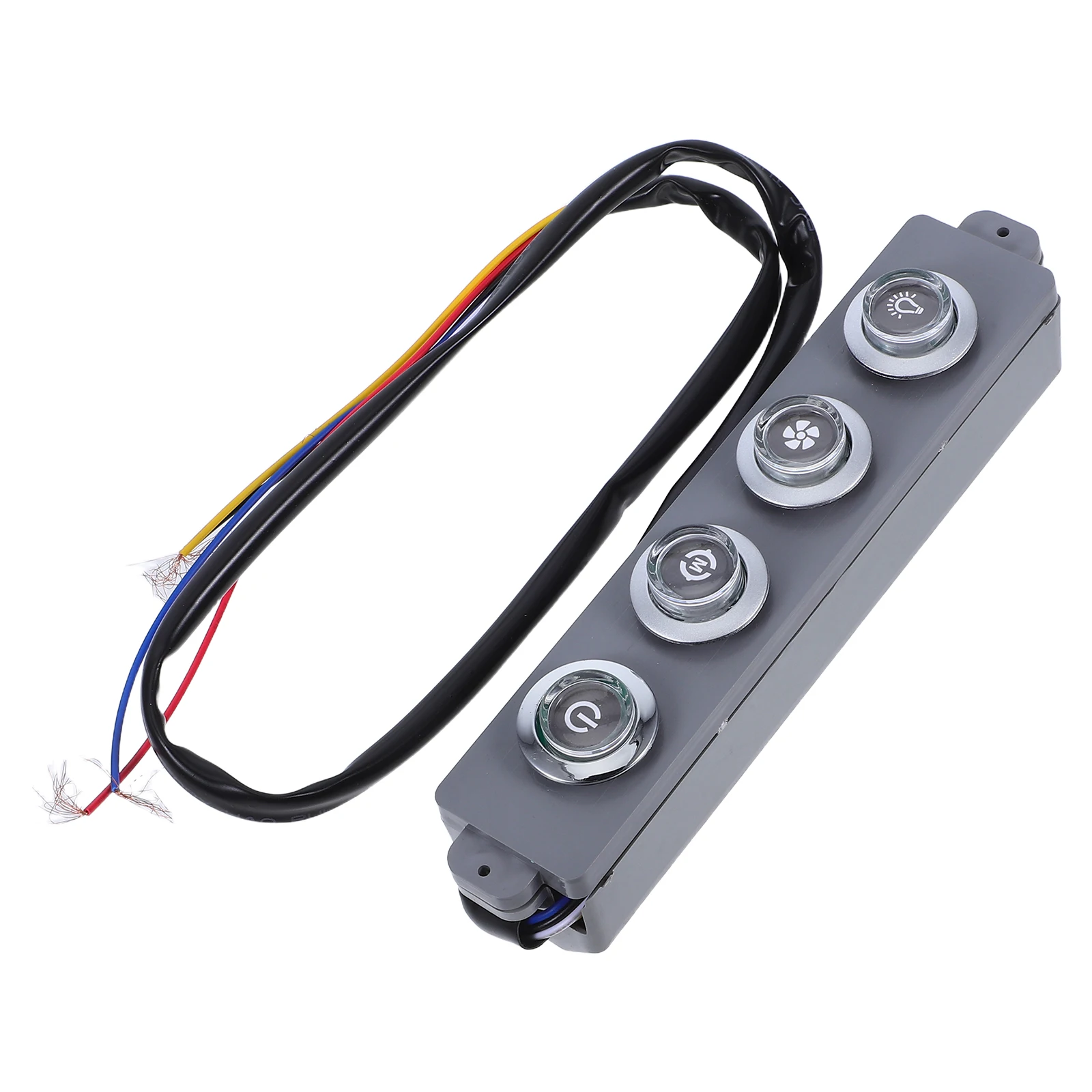

Range Hood Switch Control Board High Sensitivity Touch Power Button Replacement Parts Vent Hood Accessories Universal Design
