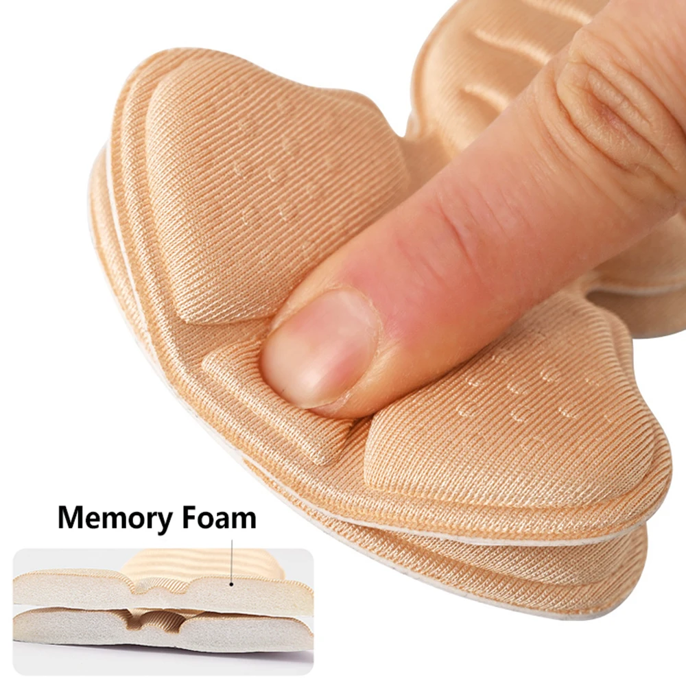 Shoe Heel Stickers Sneakers Heel Pads for Shoes too Big Size Reducer Foot Pads High Heels Pain Relief Insoles Self-adhesive