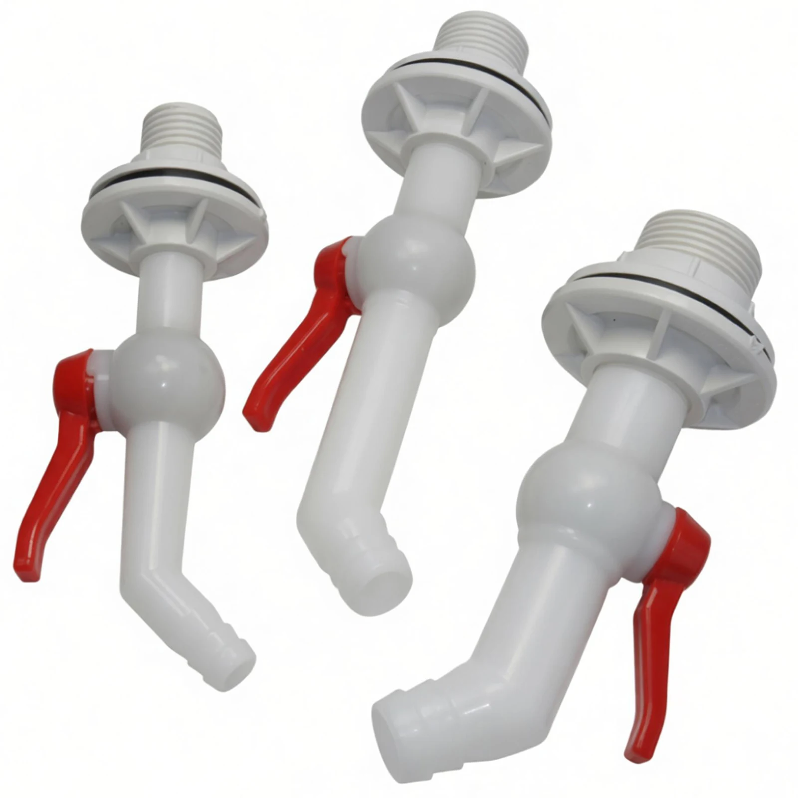 Rainwater Bucket Faucet IBC Water Tank Adapter Garden Irrigation Water Pipe Joint Fish Tank Drip Irrigation Plastic Flange Kit